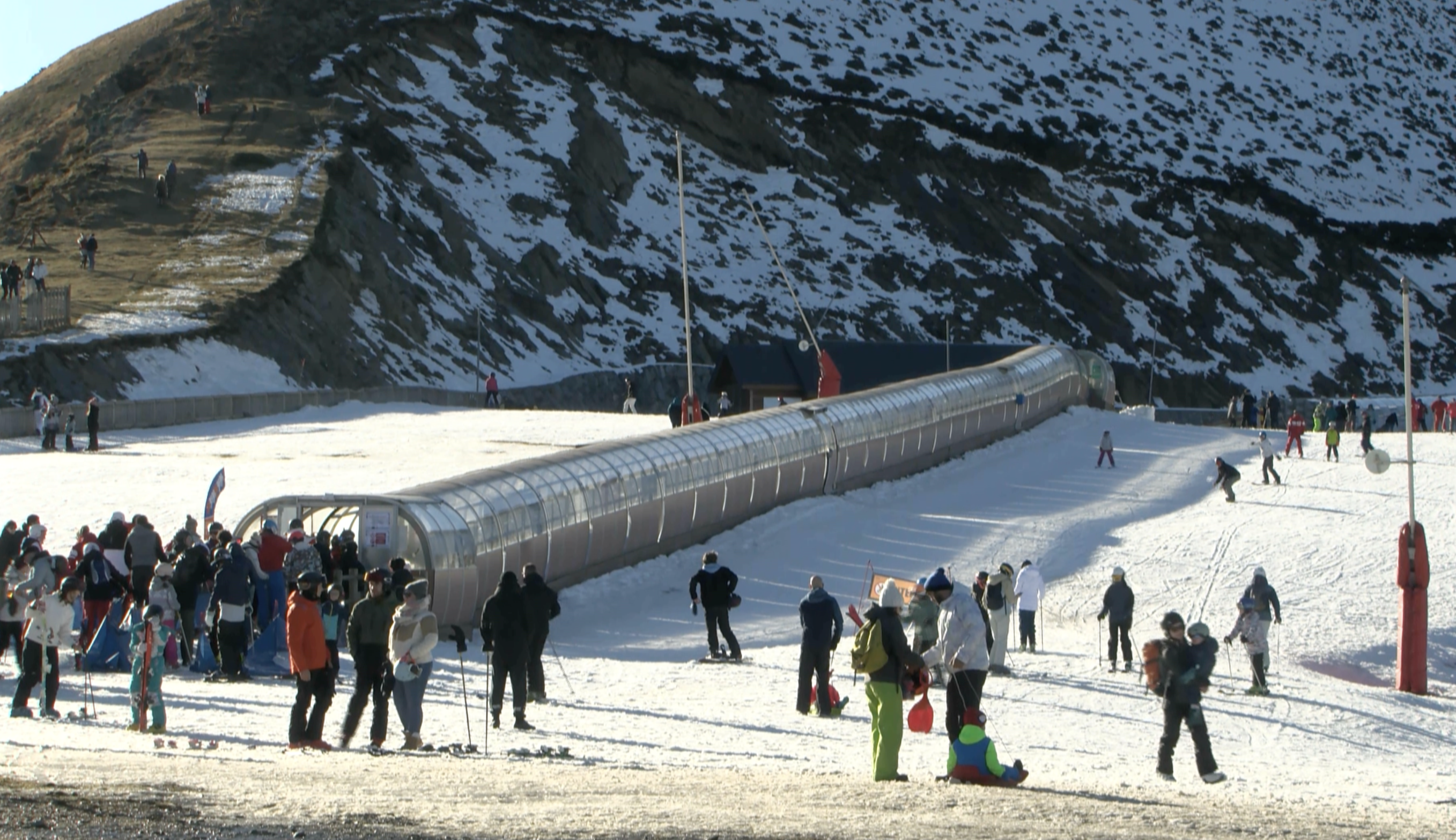 La station de ski de Saint-Lary-Soulan. 